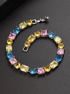 Multicolor Baguette Bracelet