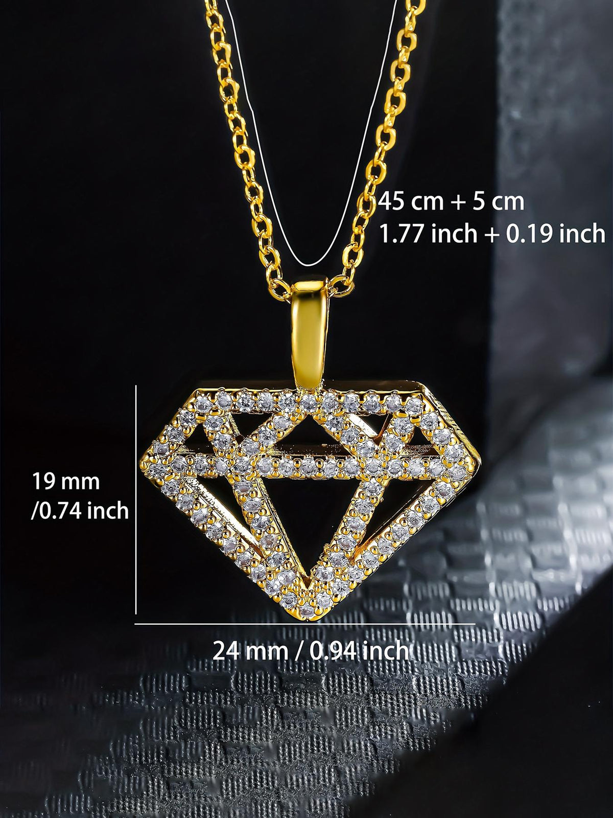 Diamond Shape Pendant