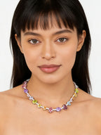 10mm Colored Stone Tennis Chain