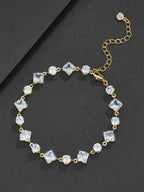 Candy Square CZ Bracelet