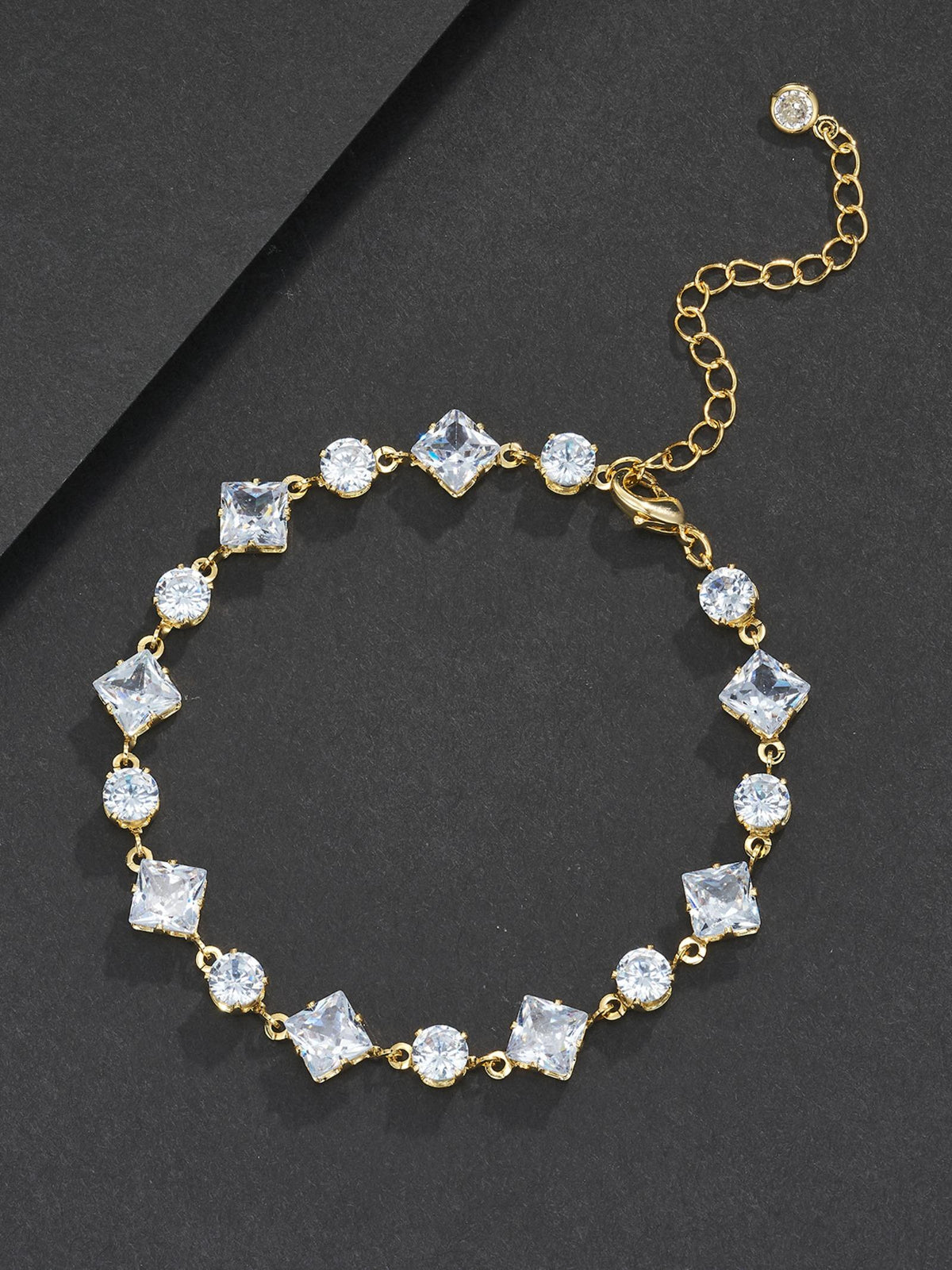 Candy Square CZ Bracelet