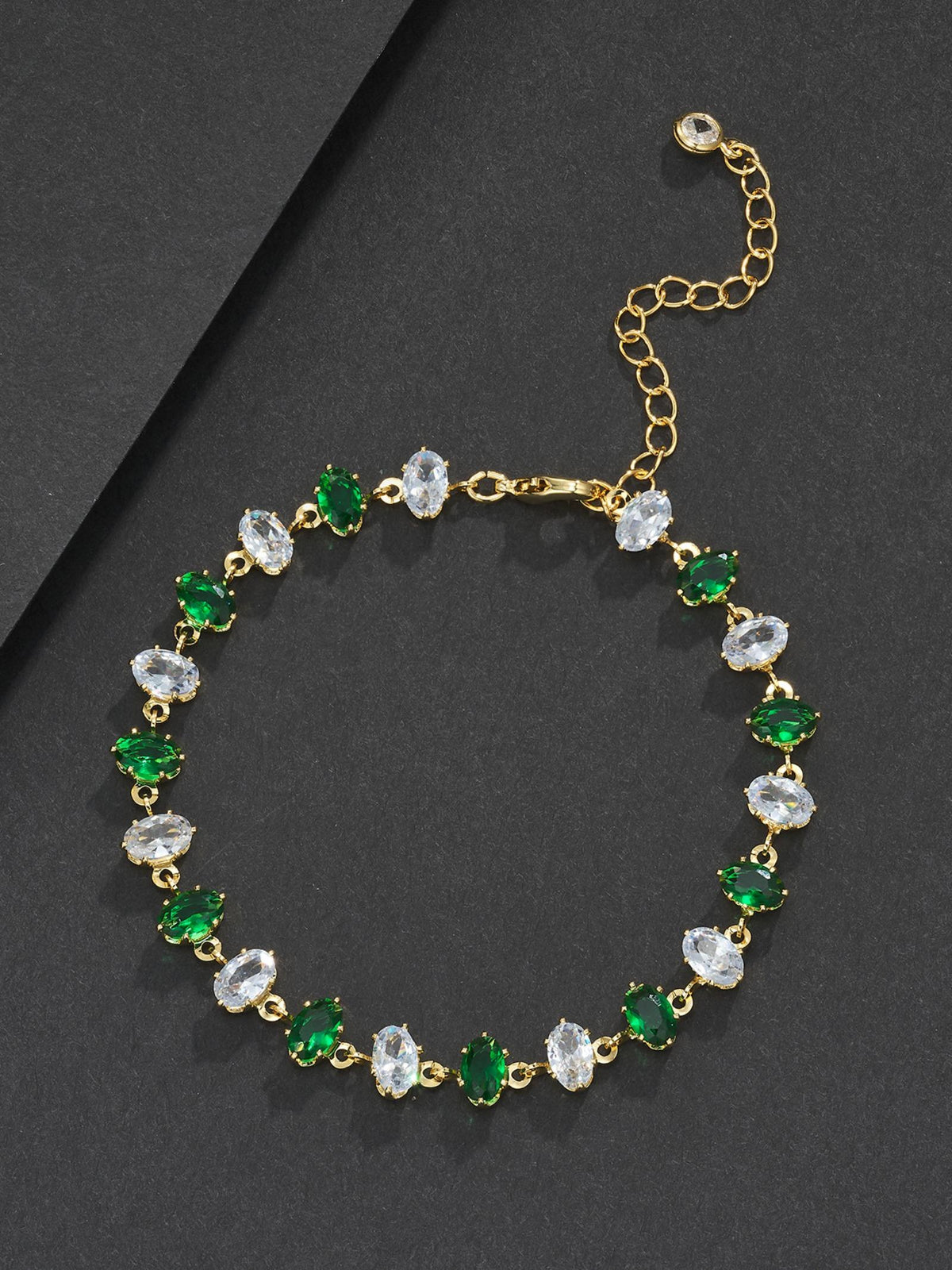 7mm Oval CZ Bracelet