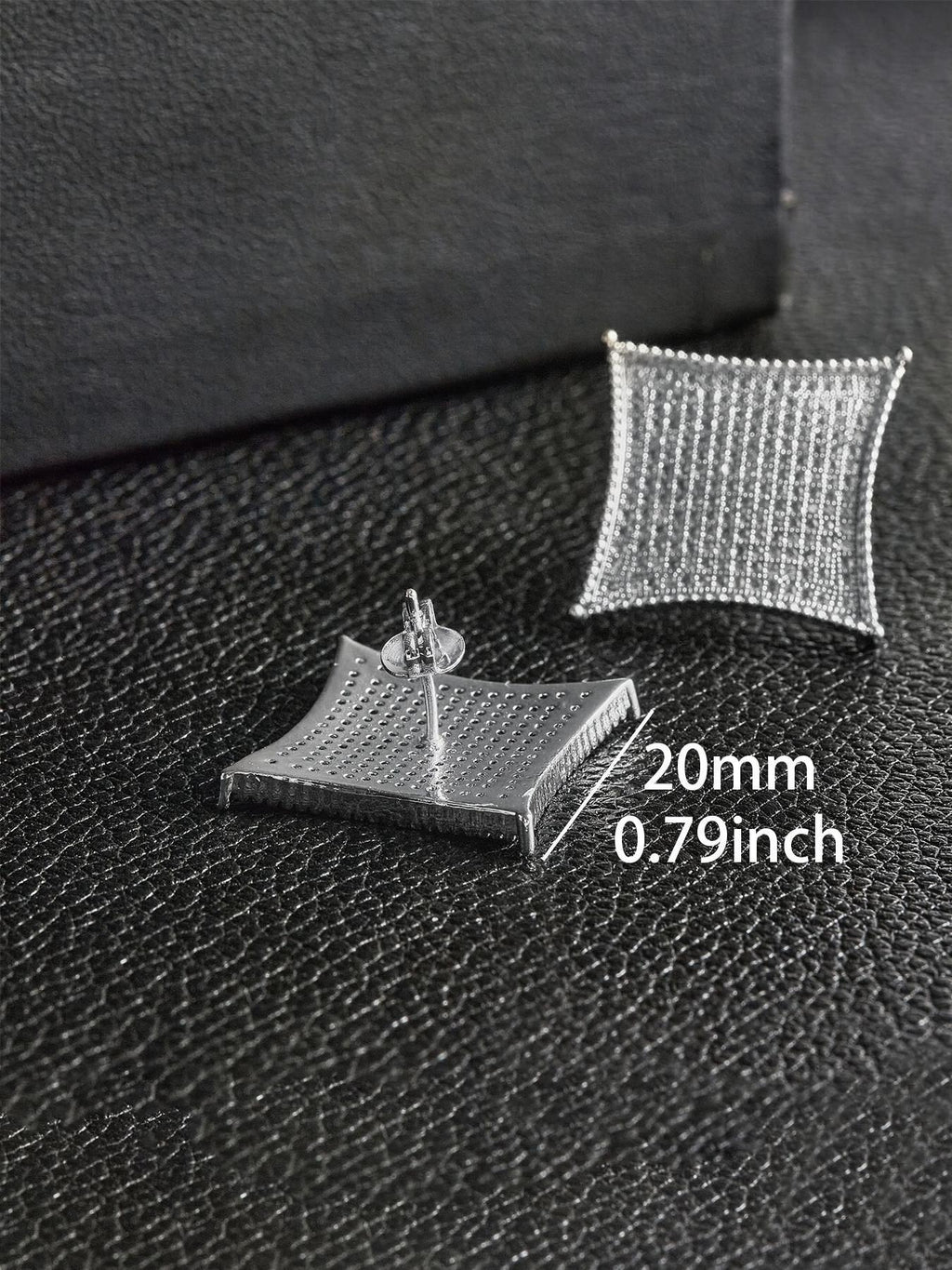 23mm Oversized Star Stud Earrings