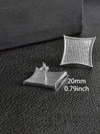 23mm Oversized Star Stud Earrings