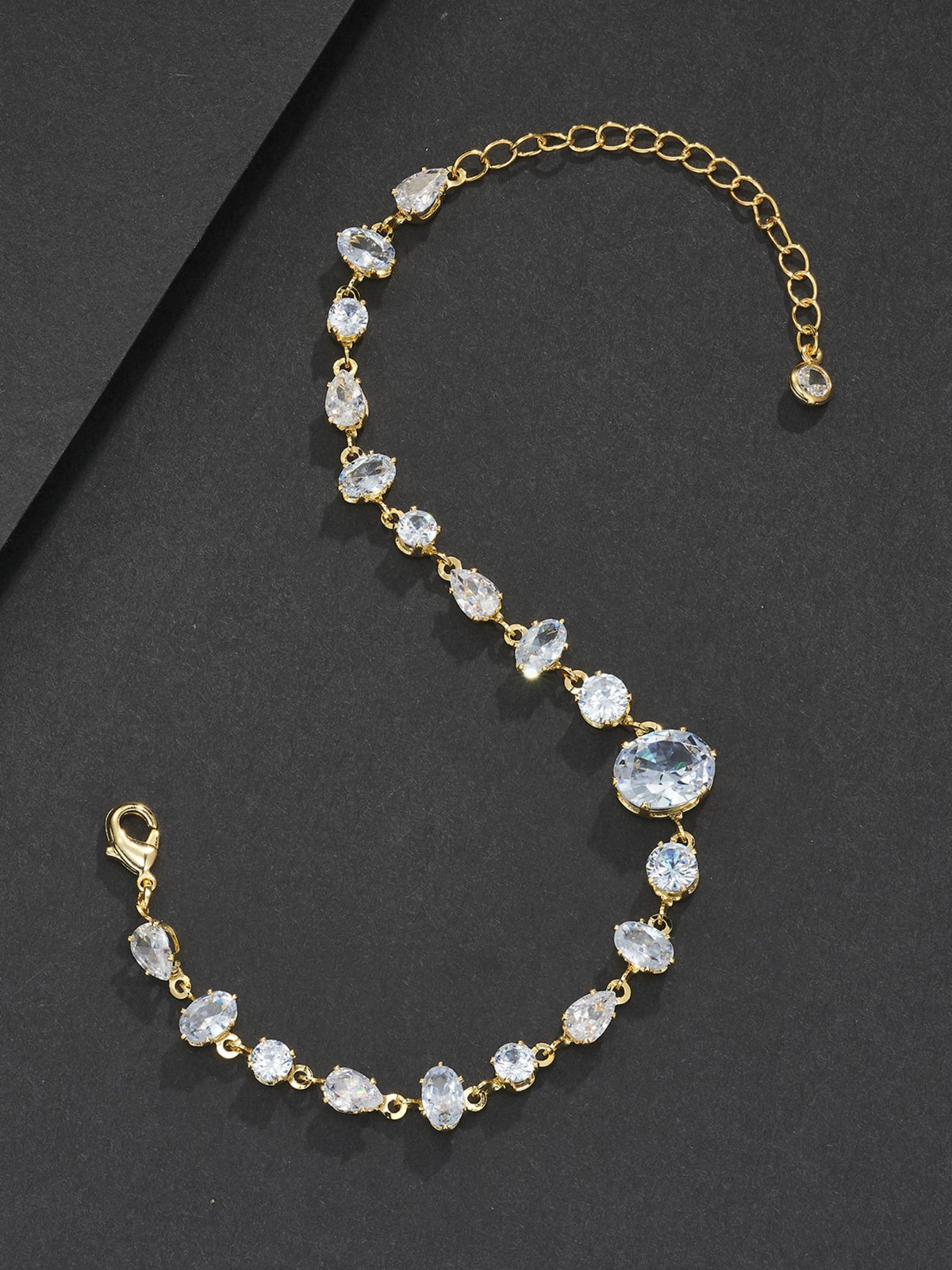 Oversized Oval Adjustable Luxe Bracelet