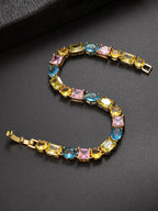 Multicolor Baguette Bracelet