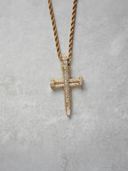 Nail Cross Pendant
