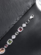 10mm Multicolor Gemstone Bracelet