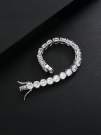 8MM Prong Set Tennis Bracelet