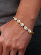 Teardrop CZ Bracelet