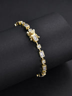 Block CZ Bracelet