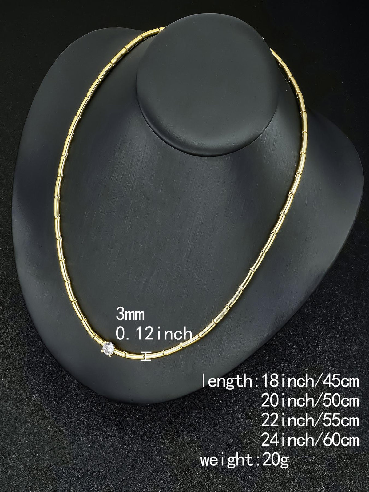 Oversize Diamond‑Cut Chain