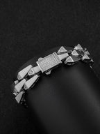 Drip Link CZ Bracelet