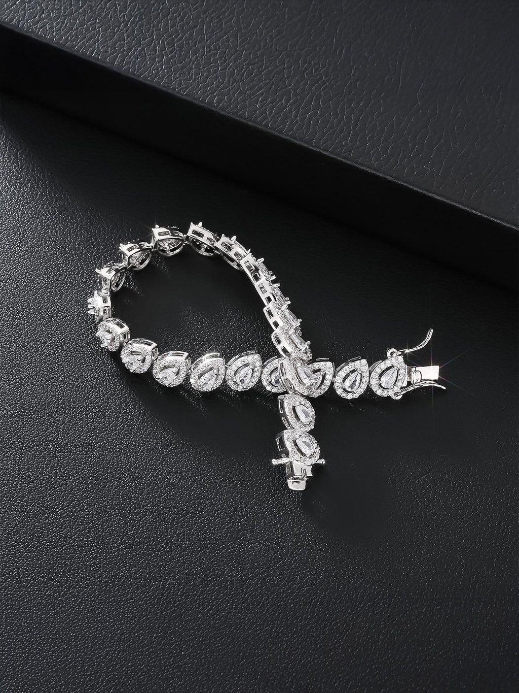 Bling Teardrop CZ Bracelet