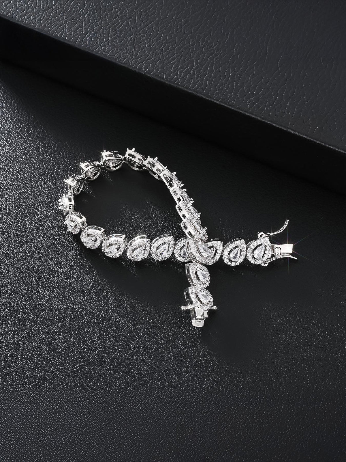 Bling Teardrop CZ Bracelet