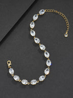 7mm Oval Gemstone Bracelet