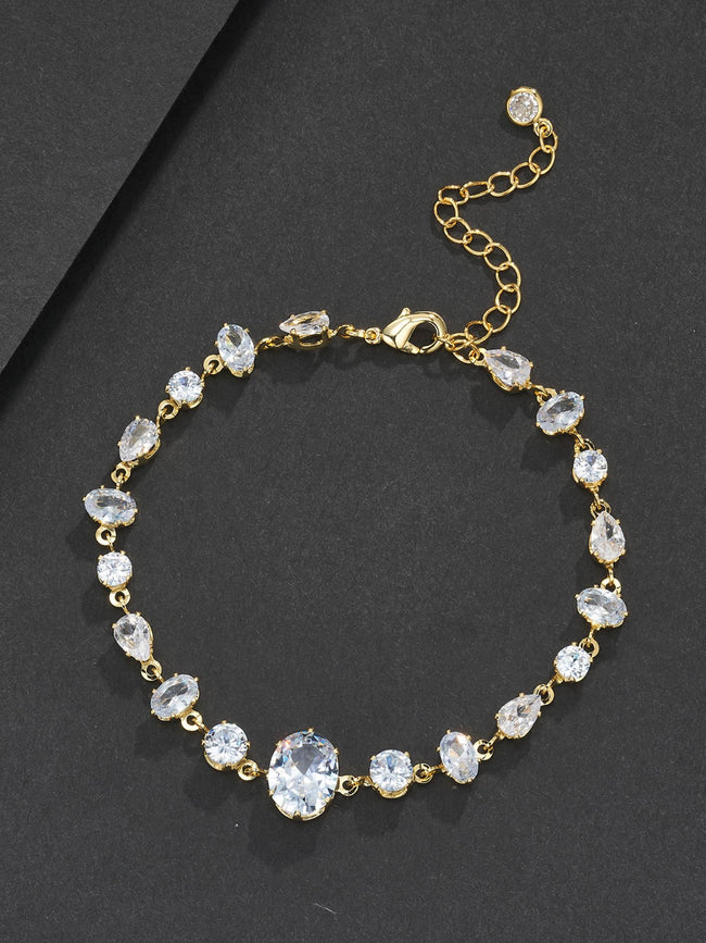 Oversized Oval Adjustable Luxe Bracelet Hover Image