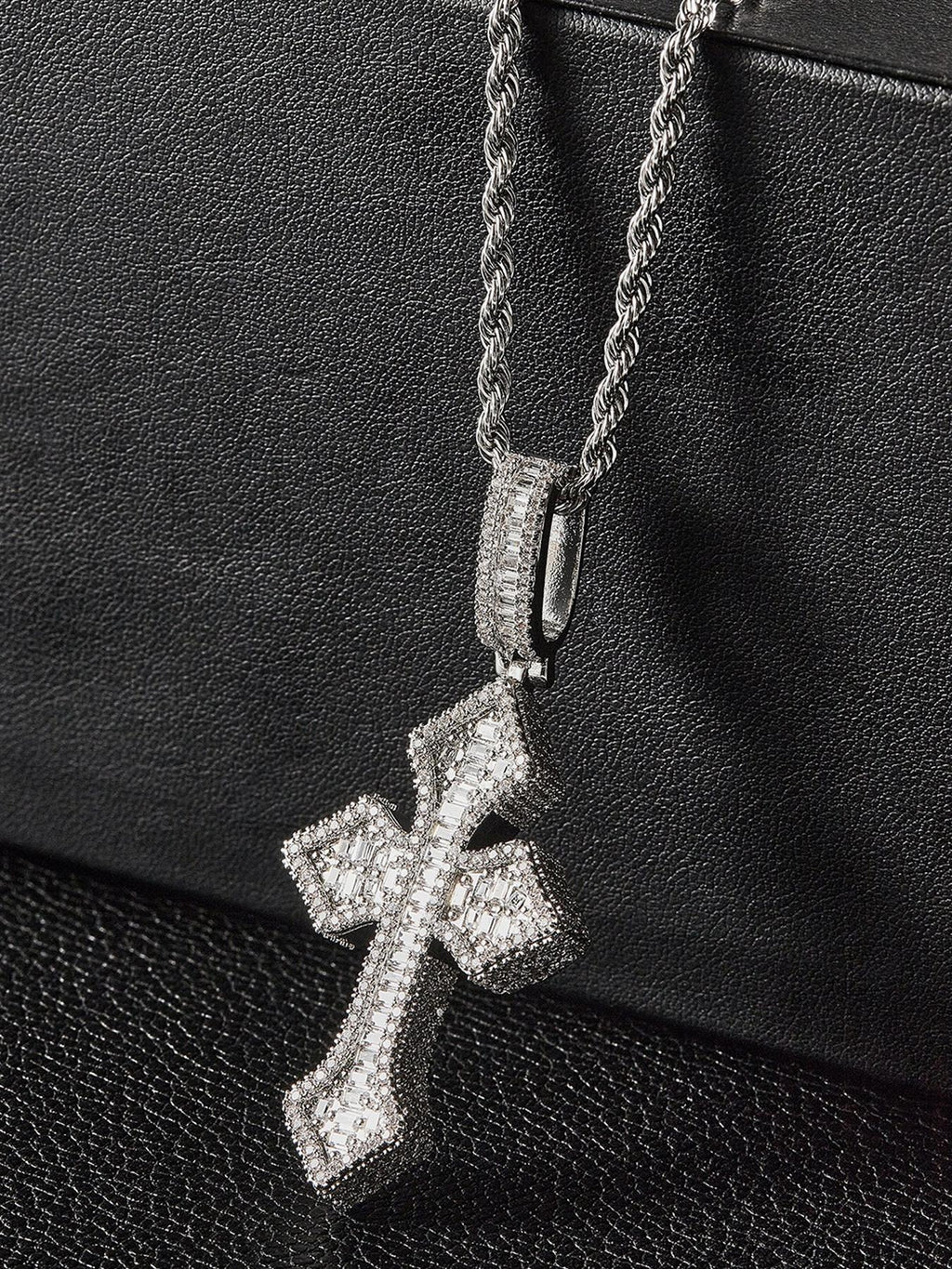 Spiked Cross Pendant