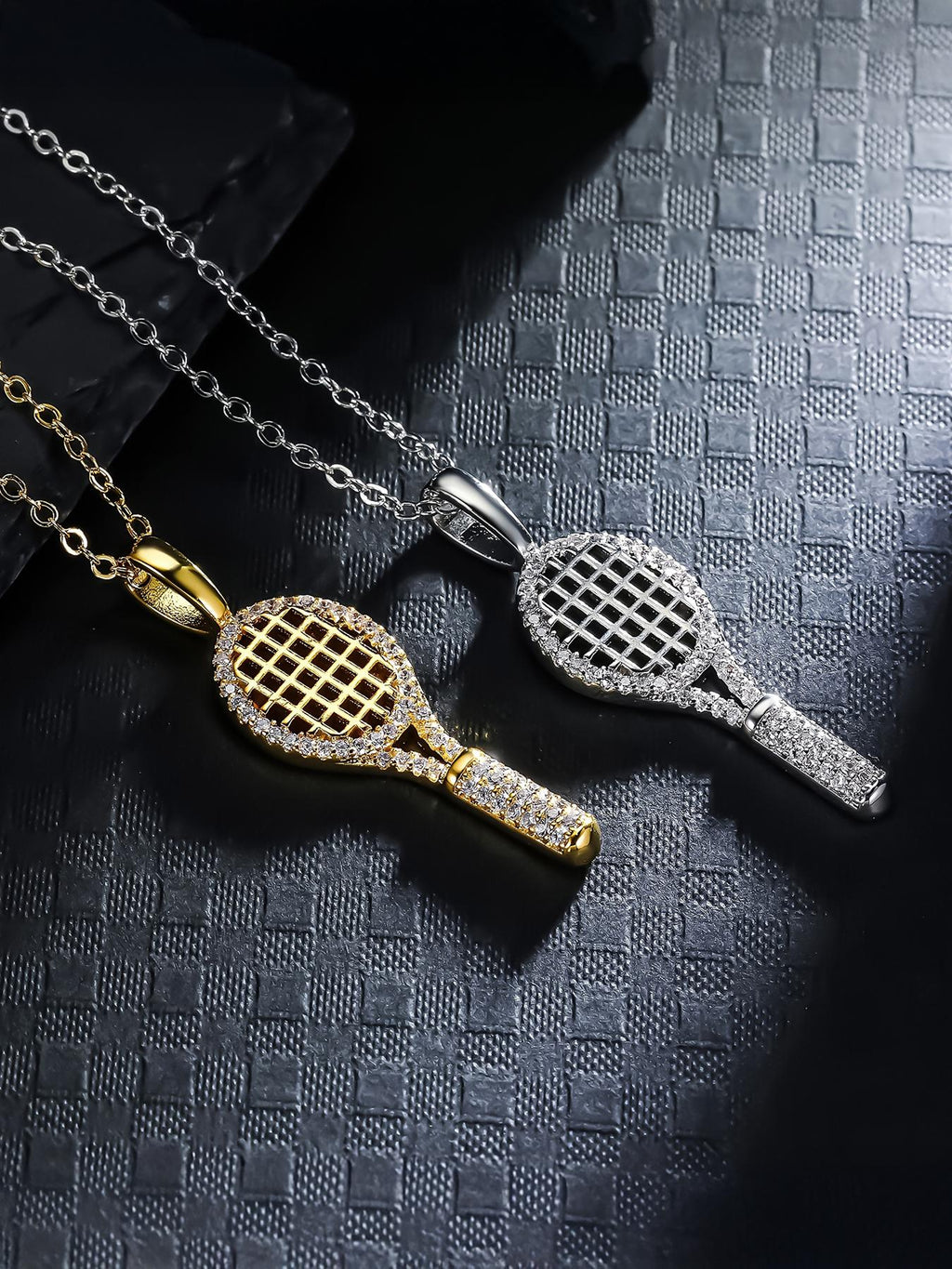 3D Tennis Racket Pendant