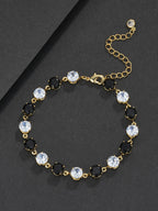 5MM Black Round Tennis Bracelet
