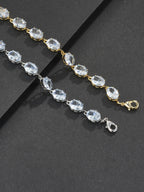 7mm Oval Gemstone Bracelet