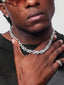 Iced Infinity CZ Cuban Link Necklace