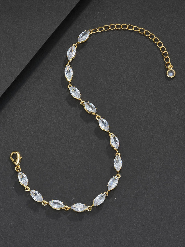 10mm Marquise CZ Bracelet Main Image