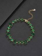 Green Baguette Bracelet
