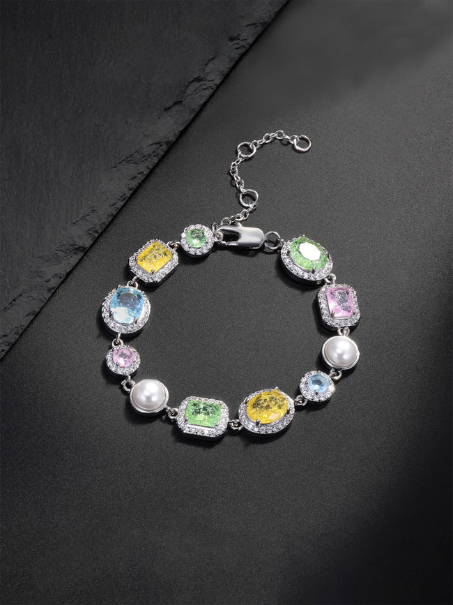 Iceburst CZ Bracelet Hover Image