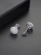 Triple Circle Stud Earrings