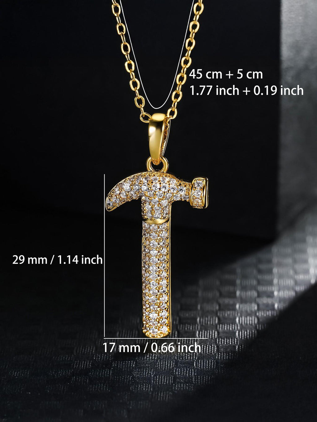 3D Hammer Pendant