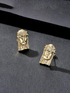 Relief Face Stud Earrings