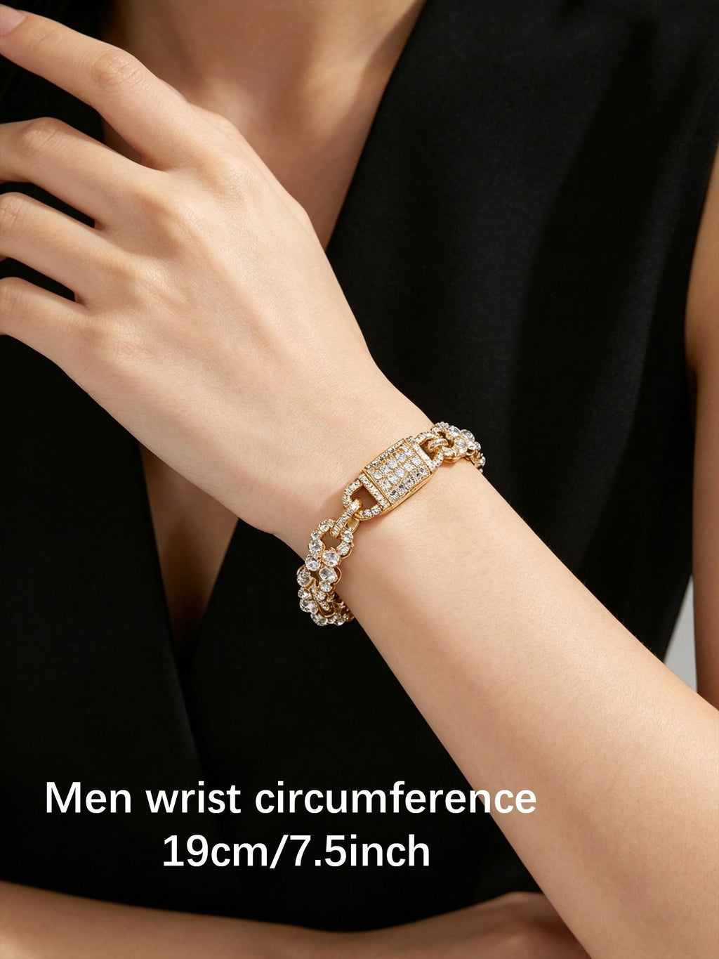 10mm Infinity CZ Bracelet