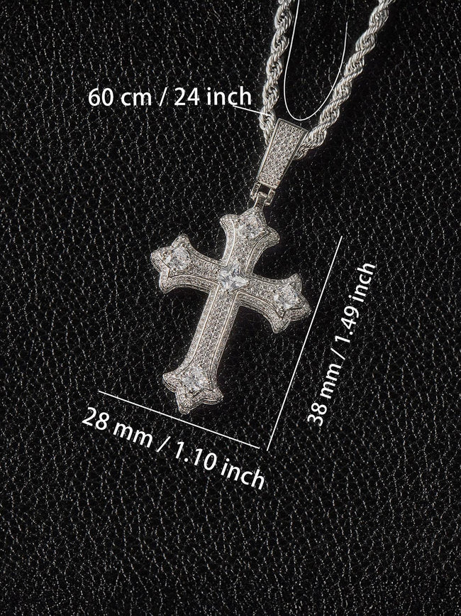 Pointed Cross Pendant Main Image