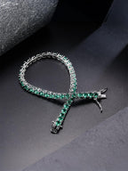 4MM Green Tennis Bracelet