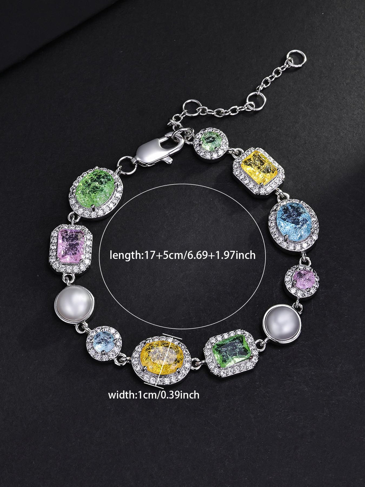Iceburst CZ Bracelet