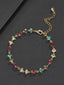 Multicolor Mixed-Cut Gemstone Bracelet