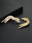 Iced Jumping Cat Stud Earrings