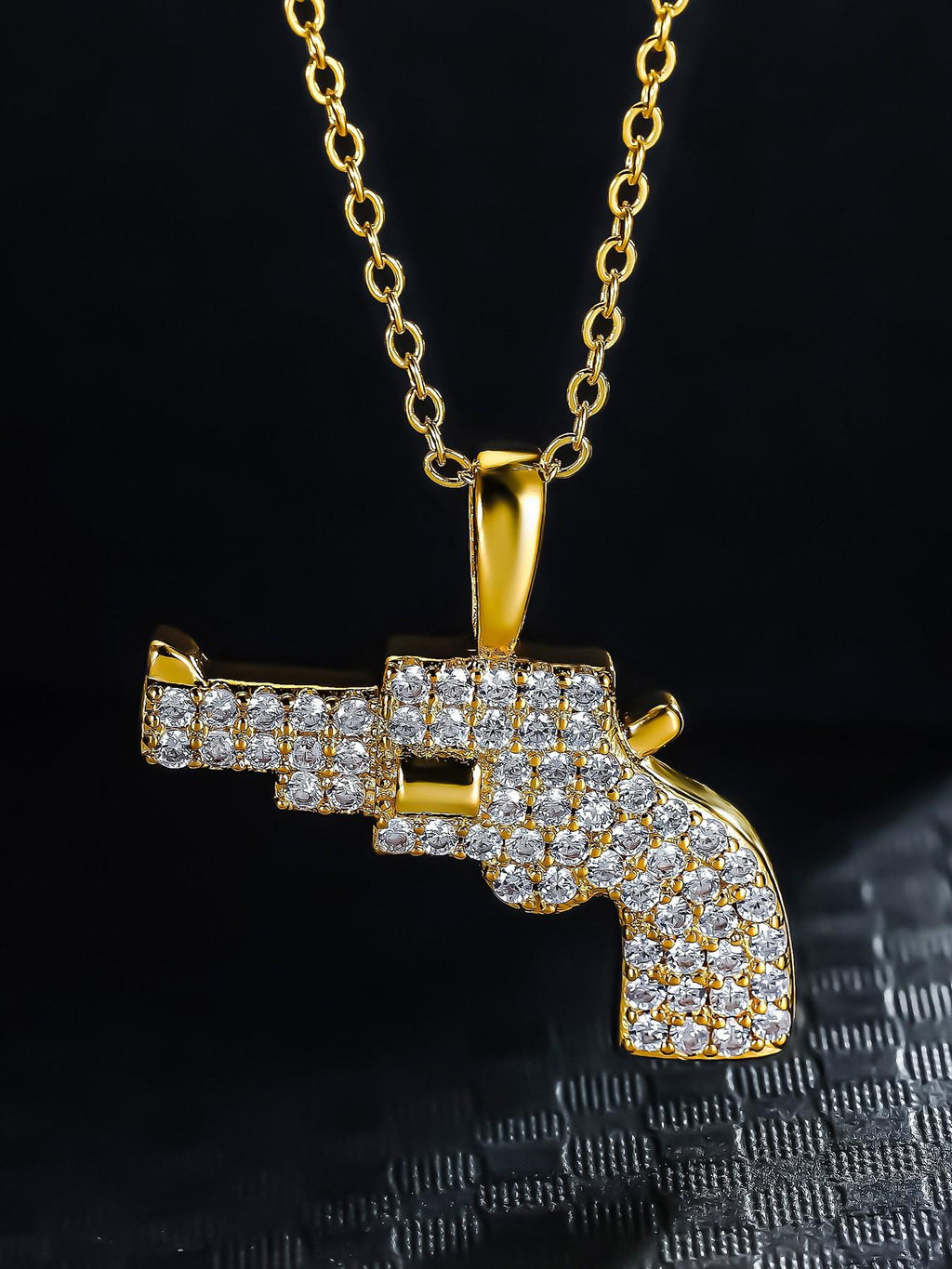 3D Revolver Pendant