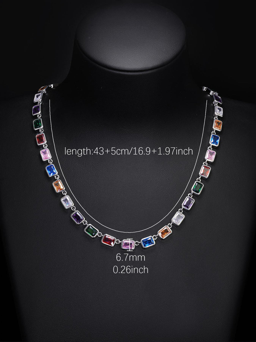 Sugar Cube CZ Chain