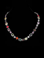 Color Gem Iced Chain