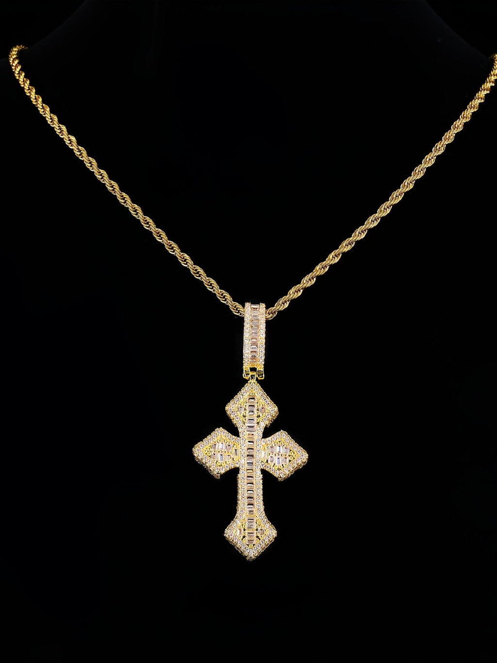 Spiked Cross Pendant