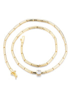Oversize Diamond‑Cut Chain