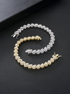 Bling Teardrop CZ Bracelet