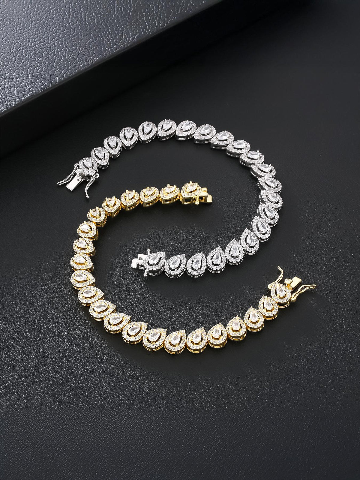 Bling Teardrop CZ Bracelet