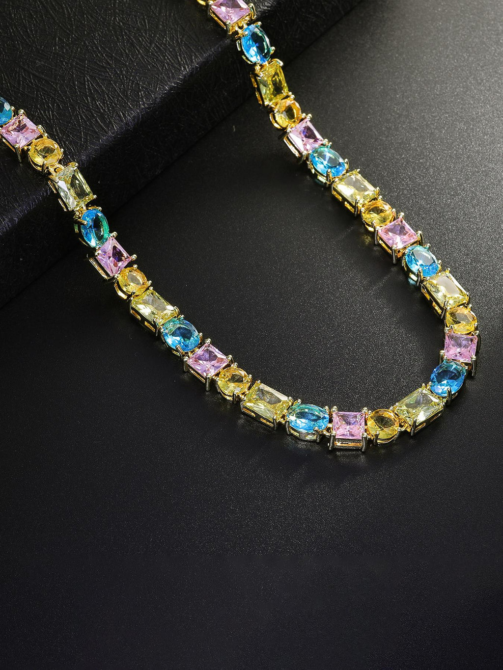 Y2K Color CZ Chain