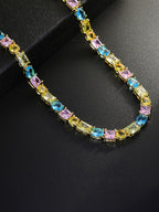 Y2K Color CZ Chain