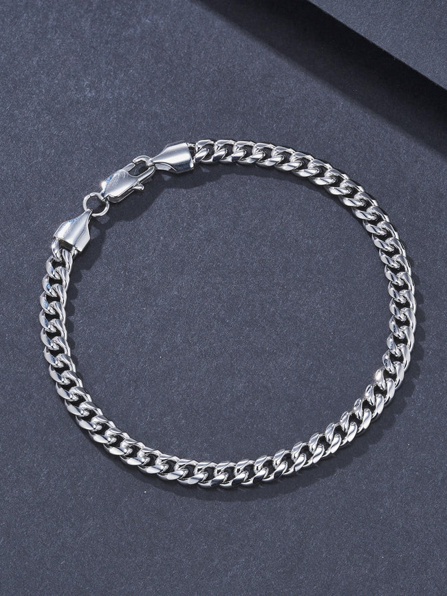 Unisex Cuban Link Bangle Hover Image