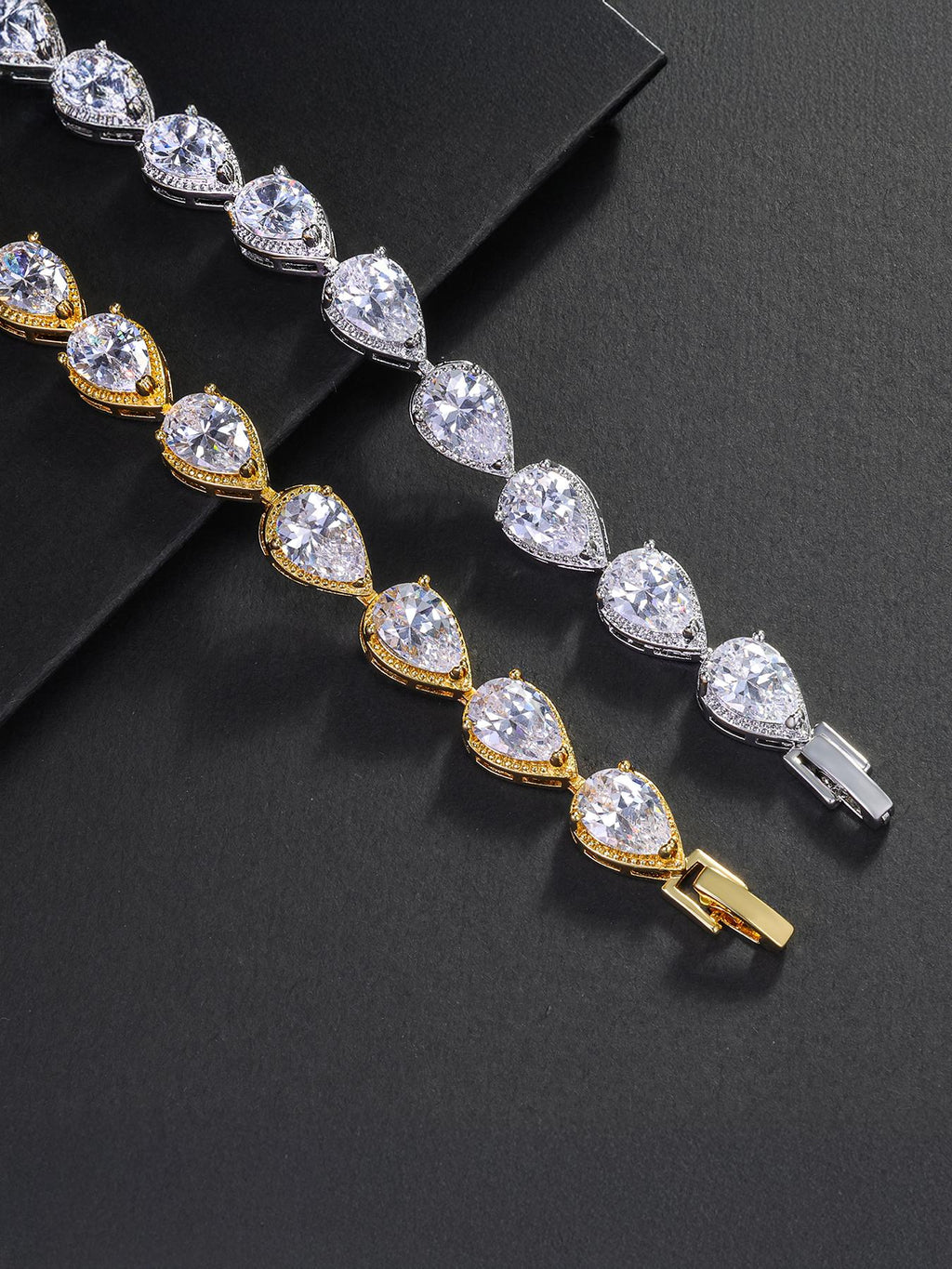 Teardrop CZ Bracelet