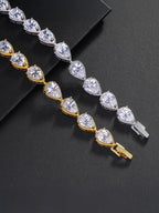 Teardrop CZ Bracelet